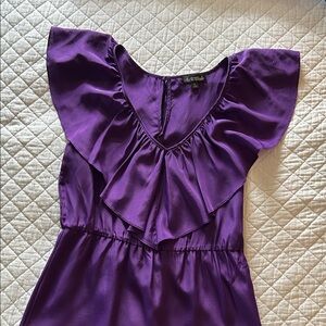 As U Wish Vibrant Purple Dress